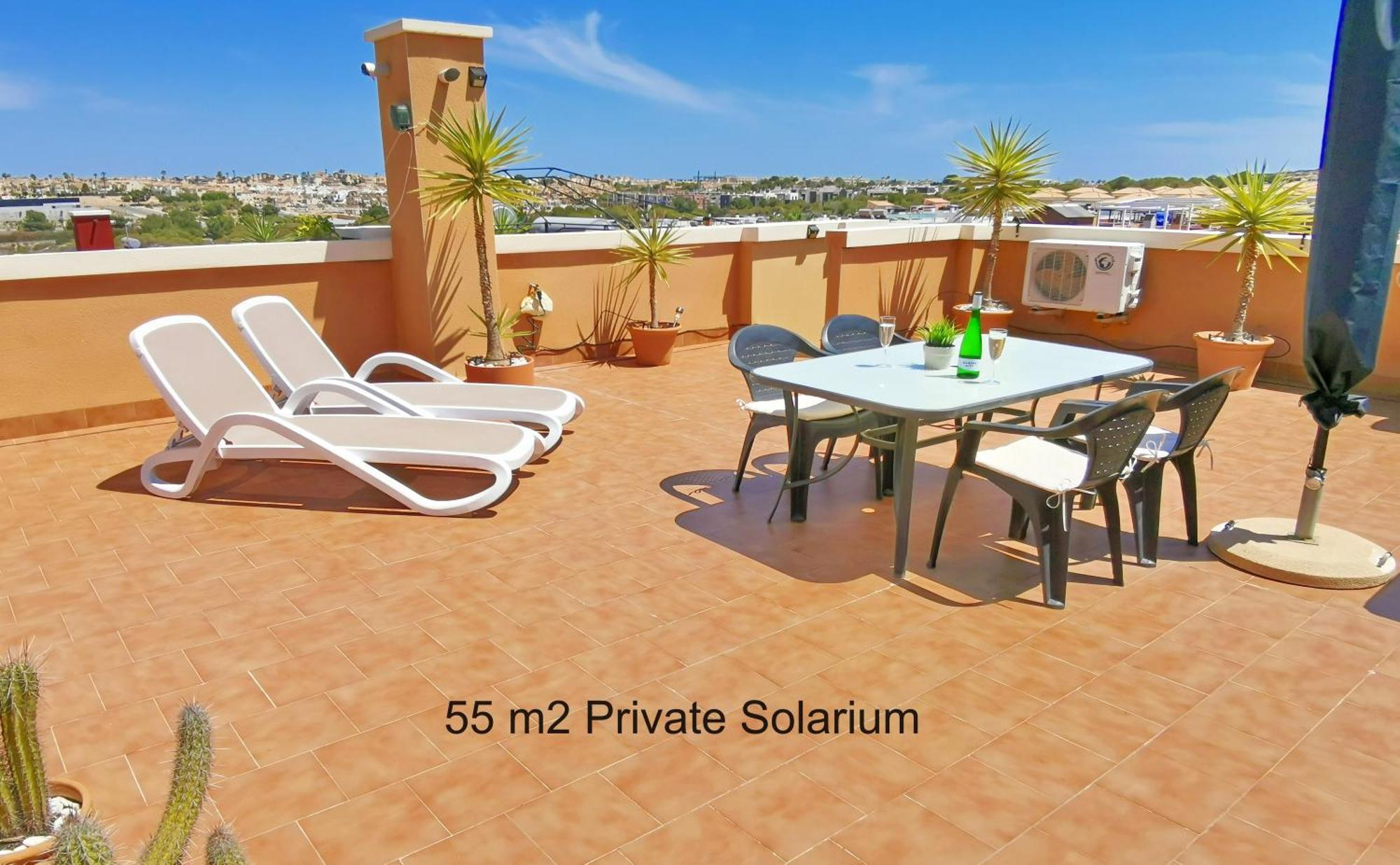 Apartment With Large Roof Solarium Dehesa de Campoamor  Luaran gambar